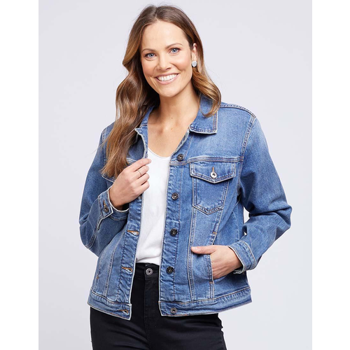 Elm Angie Denim Jacket - Brands-Elm : The Hive - Elm S22