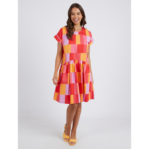 Elm Soleil Check Dress