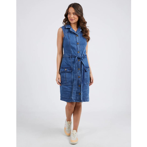 Elm Daisy Denim Dress