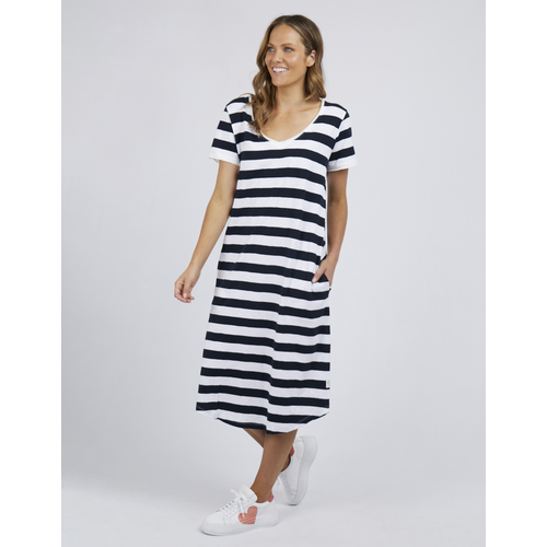 Elm Maeve Midi Dress - Stripe