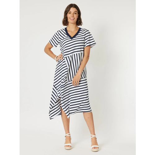 Clarity Vice Versa Spliced Dress