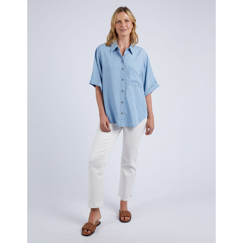 Elm Blissful Chambray Ss Shirt