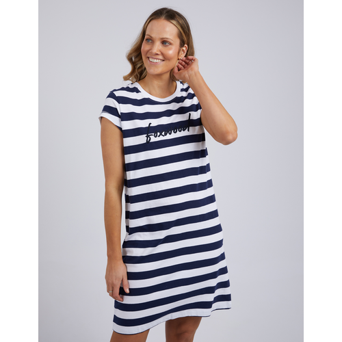 Foxwood Signature Stripe Tee Dress