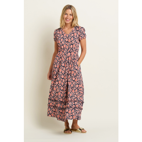 Brakeburn Boho Floral Maxi Dress