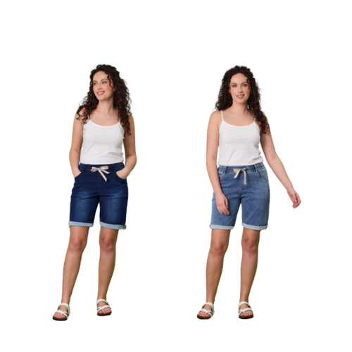 Classified Knit Denim Short