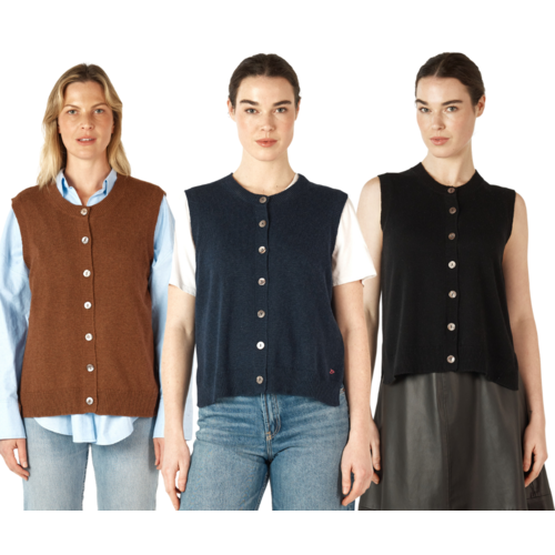 Zaket & Plover Essential Button Vest